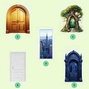 trắc nghiệm cánh cửa hé lộ sự thật trong năm mới