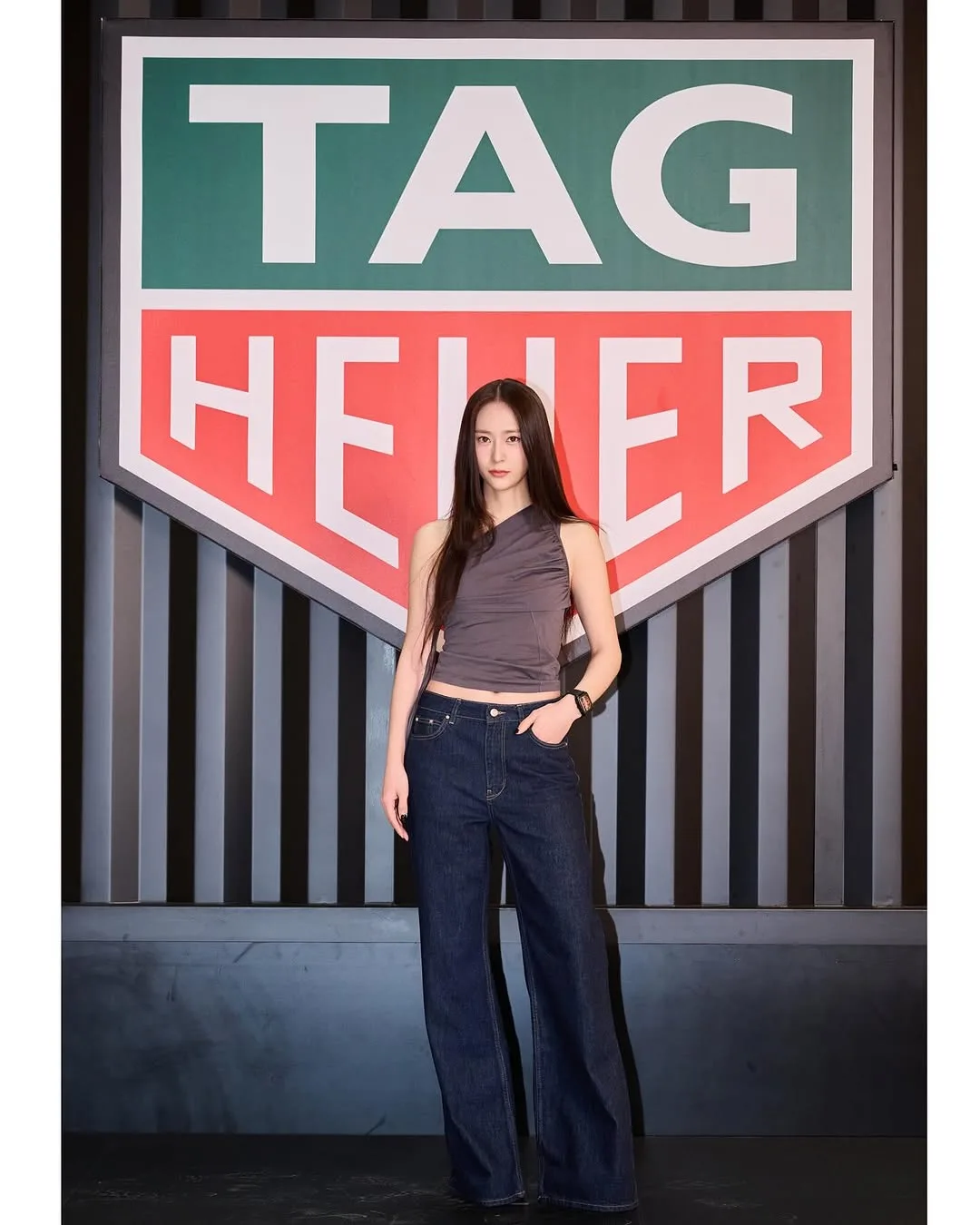 vousmevoyez quần jeans đậm
