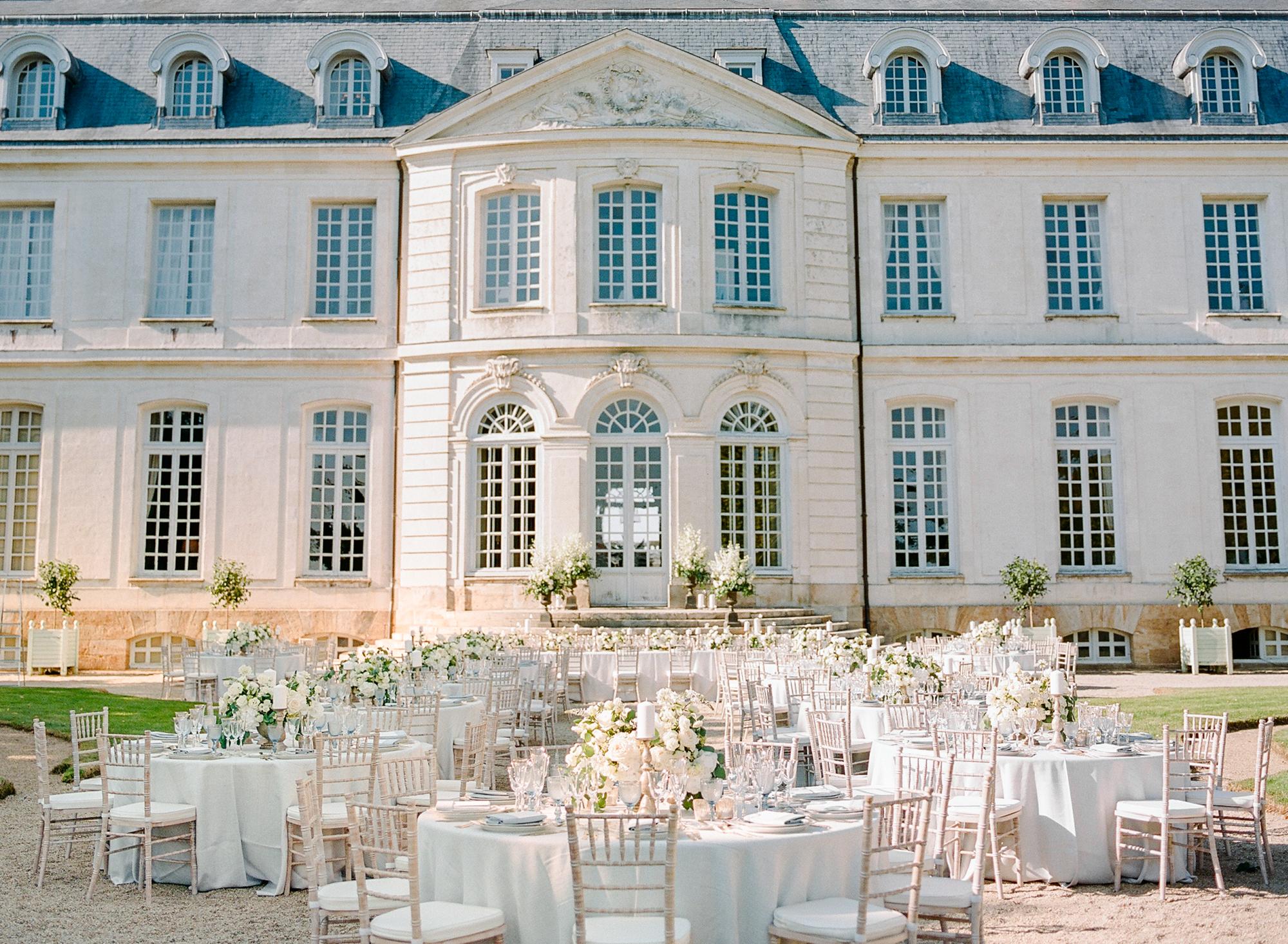 tổ chức tiệc cưới ở Château du Grand-Lucé