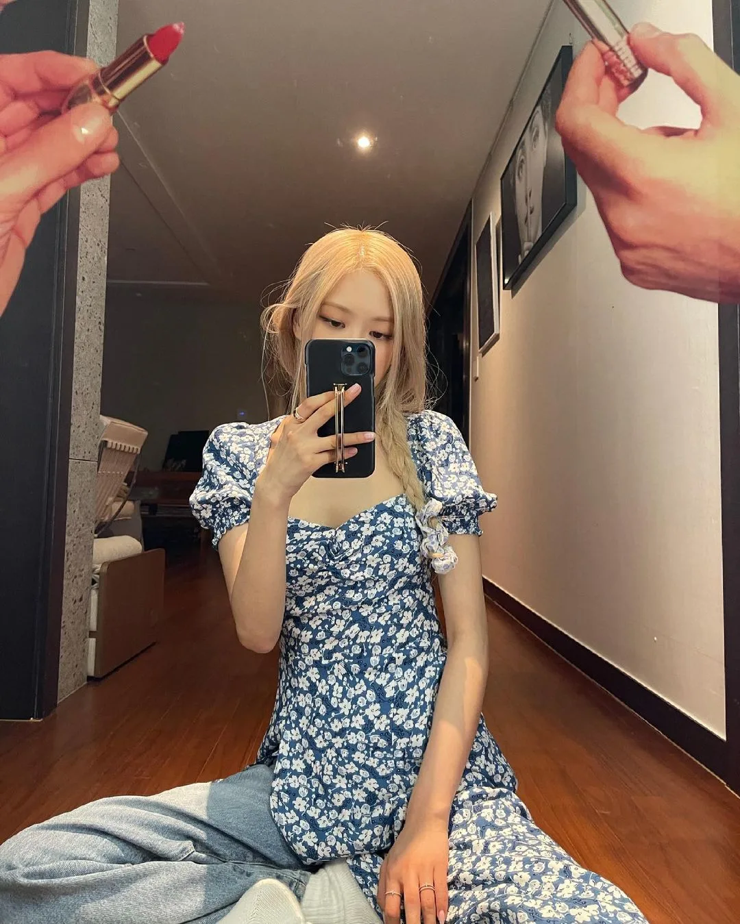 roses_are_rosie váy hoa bridgerton