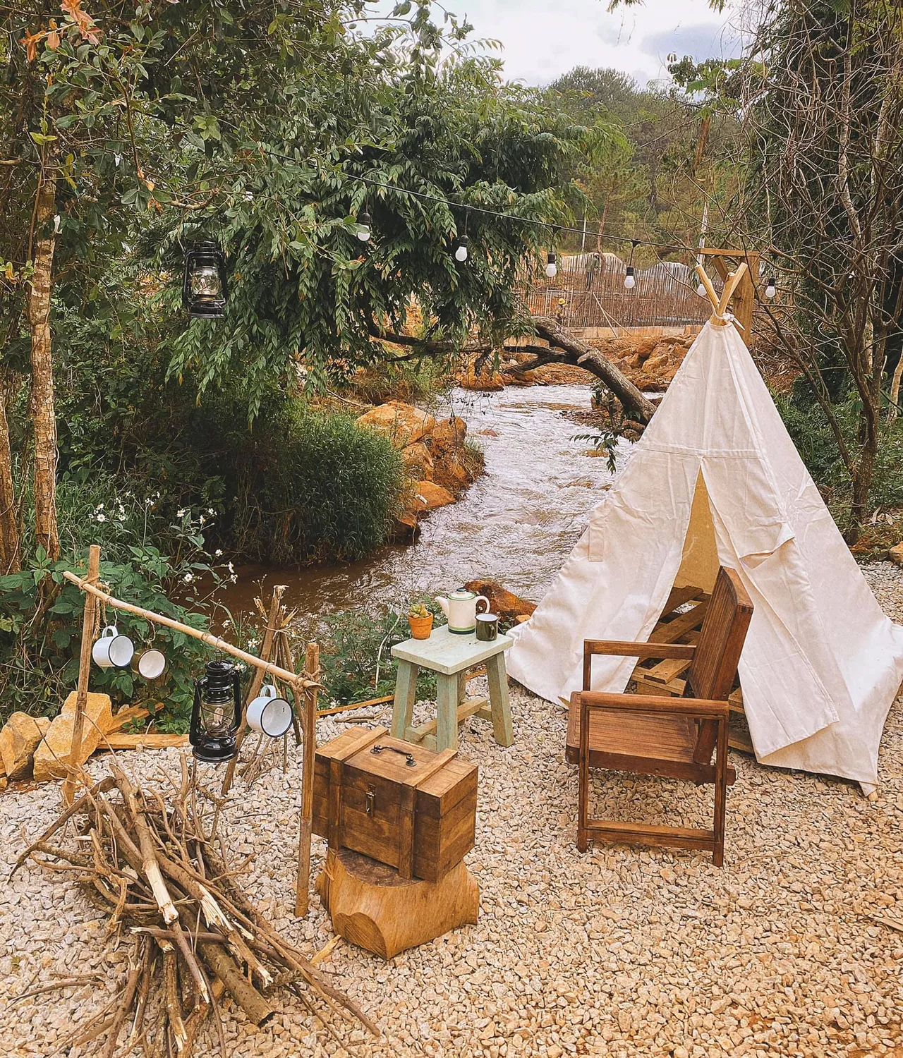 quán cà phê nhà của dog garden ở đà lạt