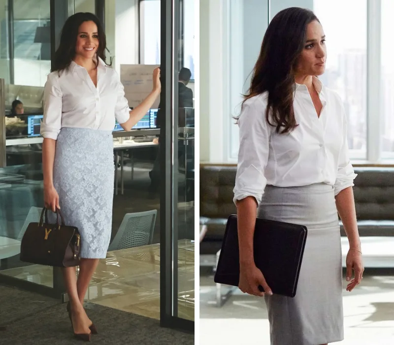 phối hợp váy bút chì Rachel Zane phối hợp váy bút chì Rachel Zane