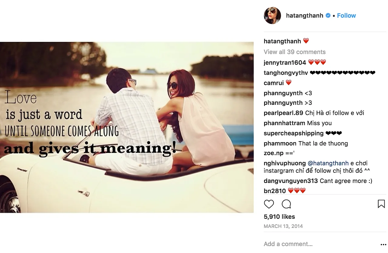 Viên mãn như tình yêu của Tăng Thanh Hà & Louis Nguyễn Viên mãn như tình yêu của Tăng Thanh Hà & Louis Nguyễn