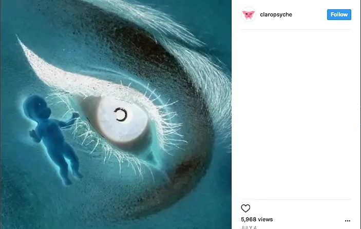 Ý tưởng trang điểm độc đáo của Juliana Horner