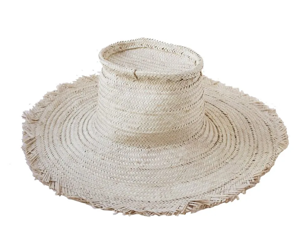 Indego Africa Woven Fringe Hat