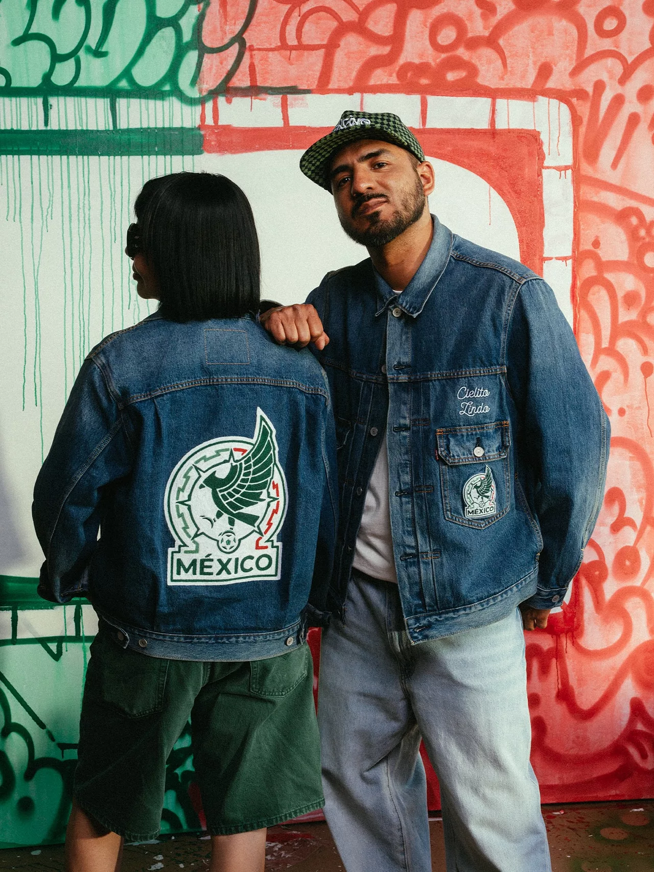Levi's ra mắt loạt capsule collection bằng denim tôn vinh bốn cường quốc bóng đá: Mỹ, Mexico, Anh và Pháp