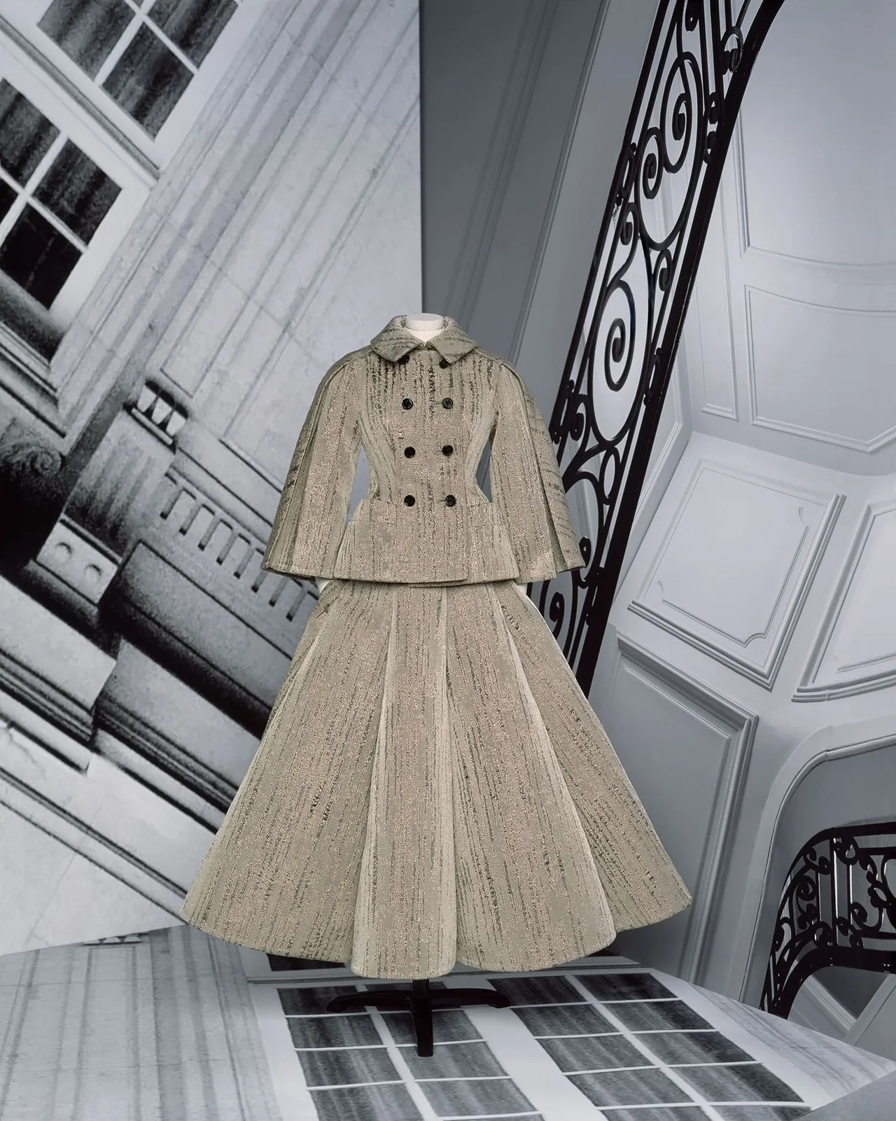 bst dior haute couture thu đông 2021 look 3