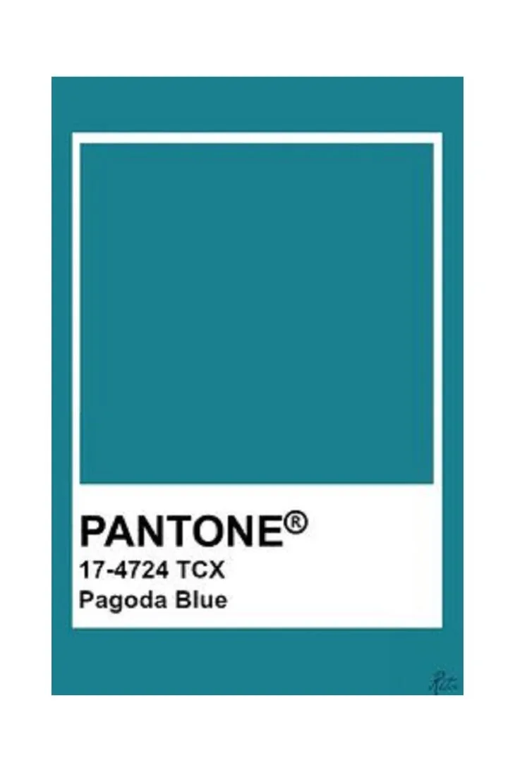 màu pagoda blue