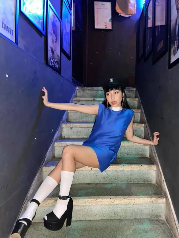 Mỹ anh trang phục retro