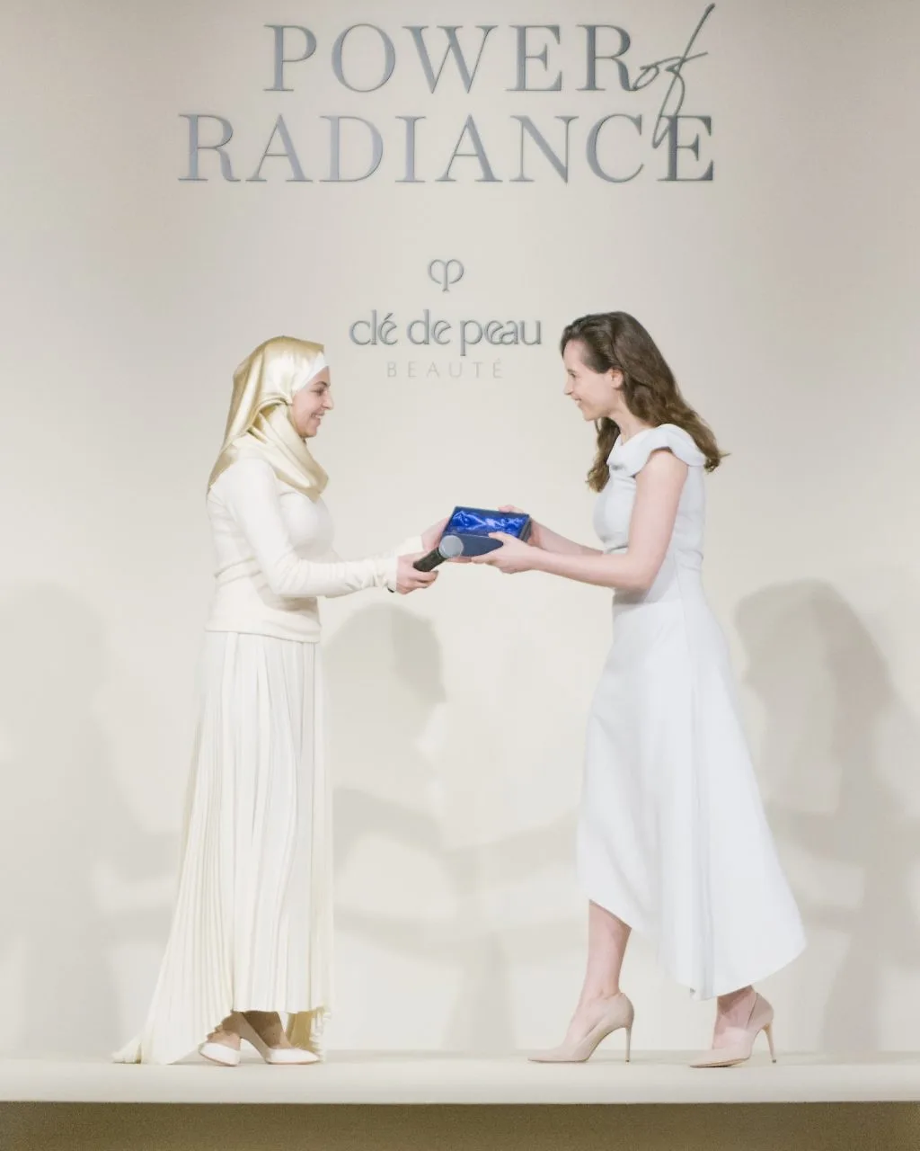 Felicity Jones, Clé de Peau Beauté Global Brand Ambassador, Muzoon Almellehan clé de peau beauté