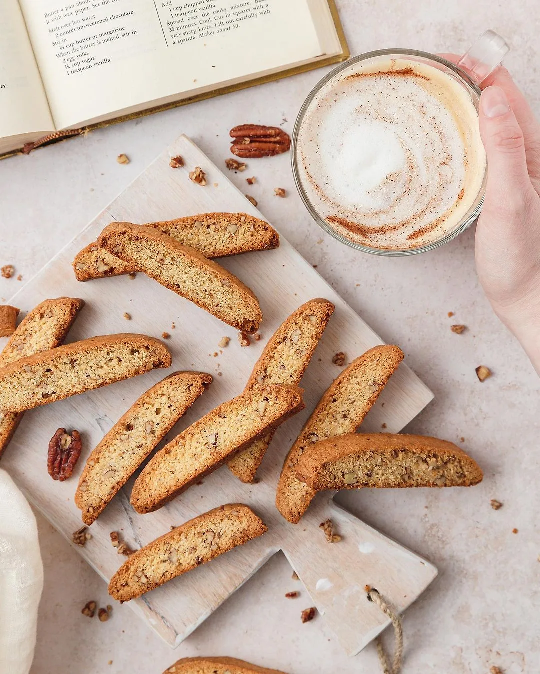 biscotti làm bằng nồi chiên không dầu