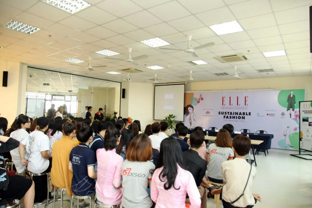 Toàn cảnh buổi giao lưu của cuộc thi ELLE Design Contest Toàn cảnh buổi giao lưu của cuộc thi ELLE Design Contest