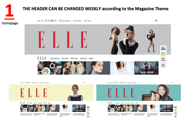 Điều gì đang chờ bạn khám phá tại giao diện mới của ELLE Việt Nam? ELLE VN