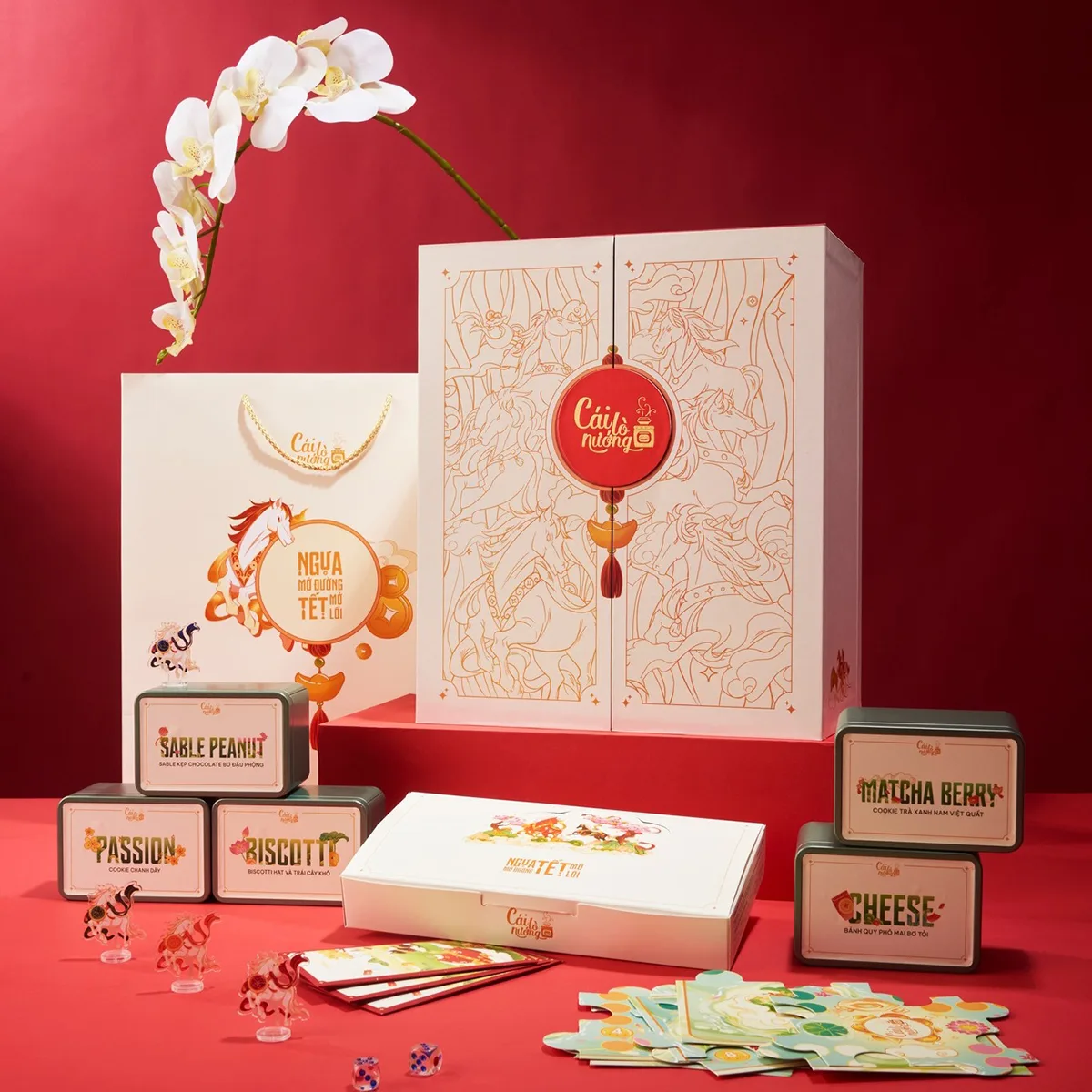 set quà tết cái lò nướng