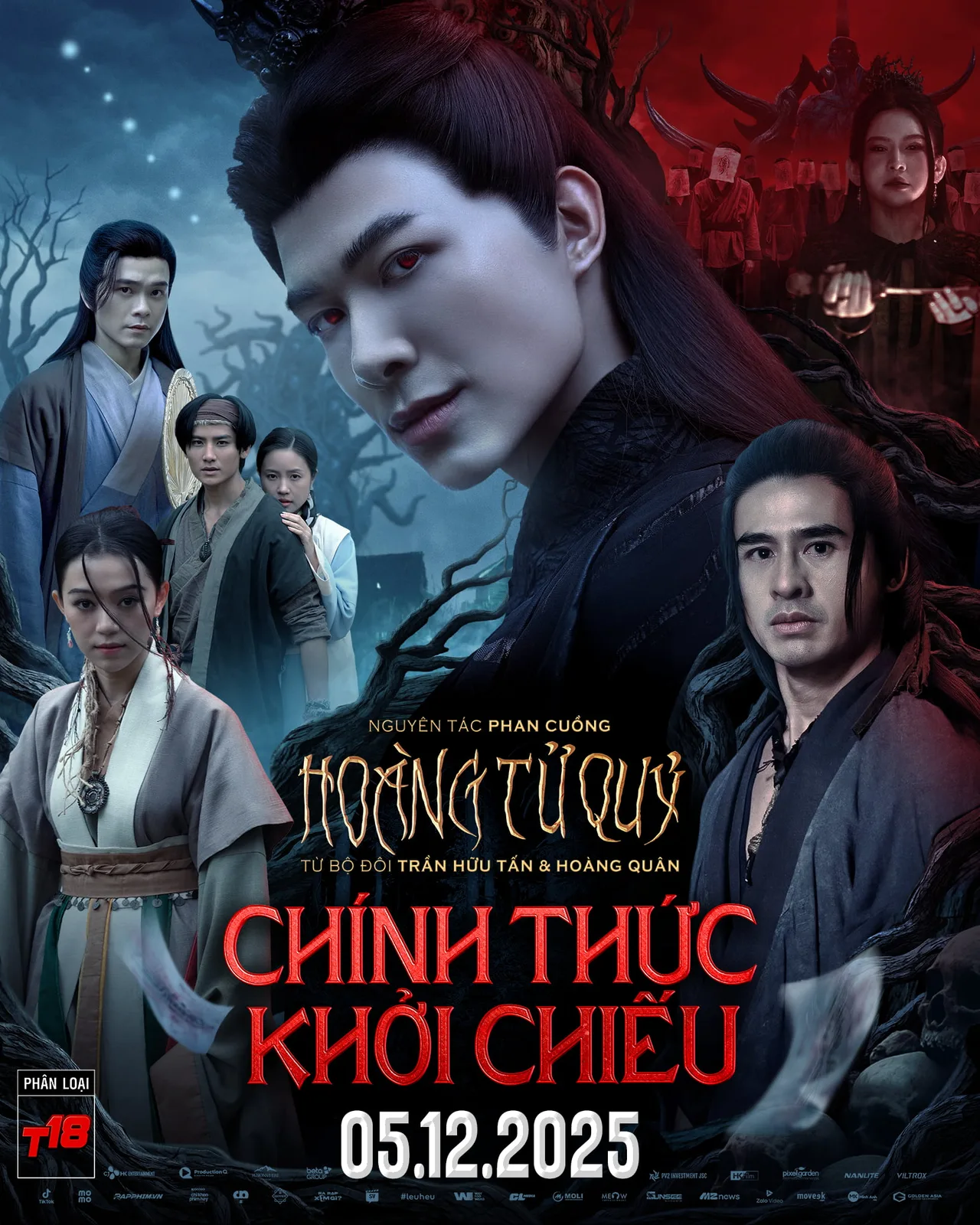Poster khởi chiếu chính thức phim Hoàng Tử Quỷ