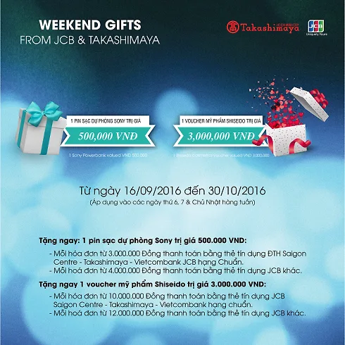 Weekend gifts 1