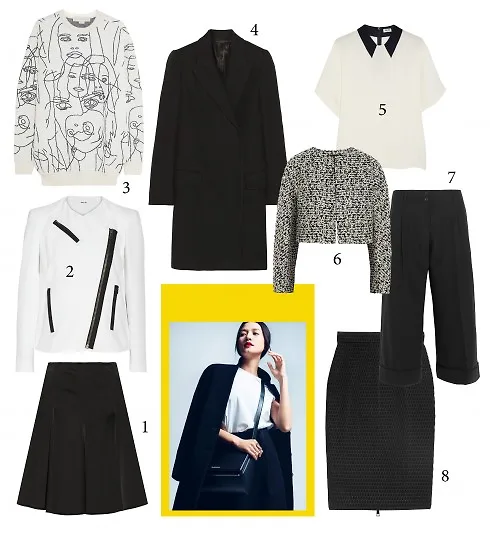 1.Versace 2.Helmut Lang 3.Stella McCartney 4.The Row 5.Kenzo 6.Giambattista Valli 7.Michael Kors 8.Givenchy