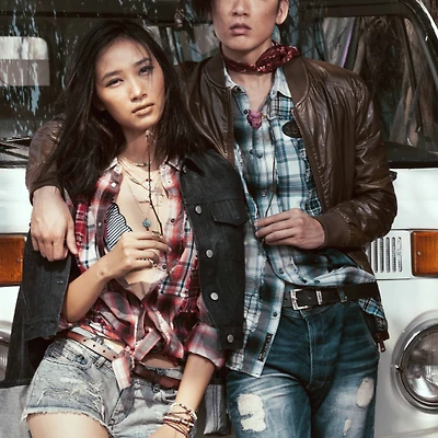 Huyen Trang trong bo anh the wild thing