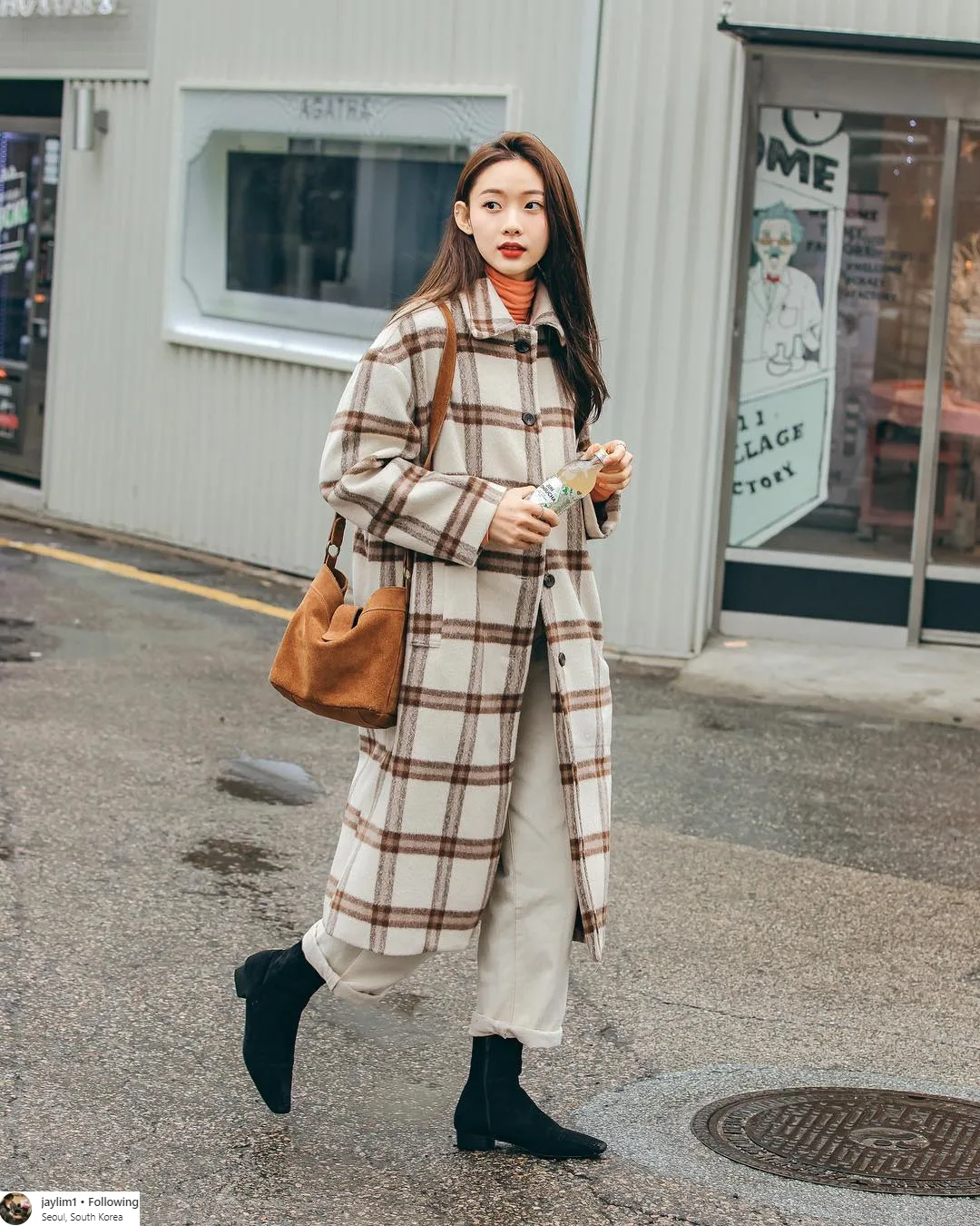 trang phục du lịch Seoul