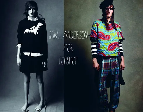 Thiết kế của Anderson cho Topshop