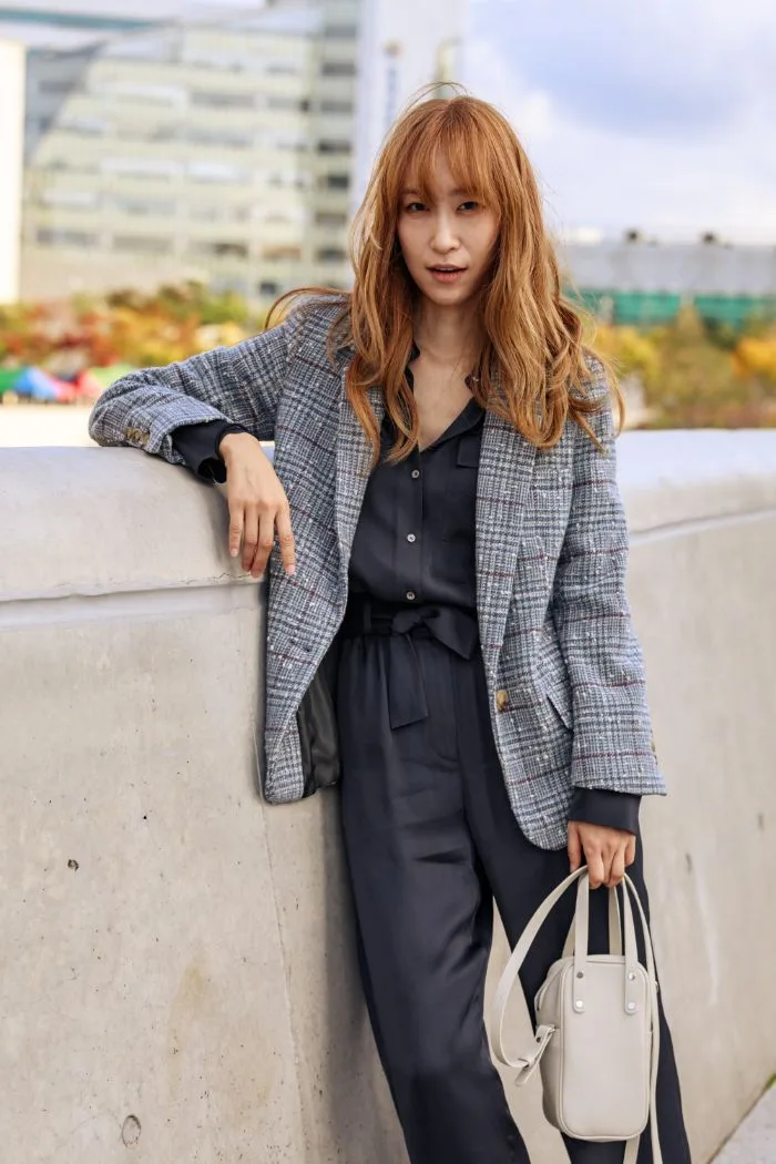 cách phối đồ tại seoul fashion week xuân hè 2020