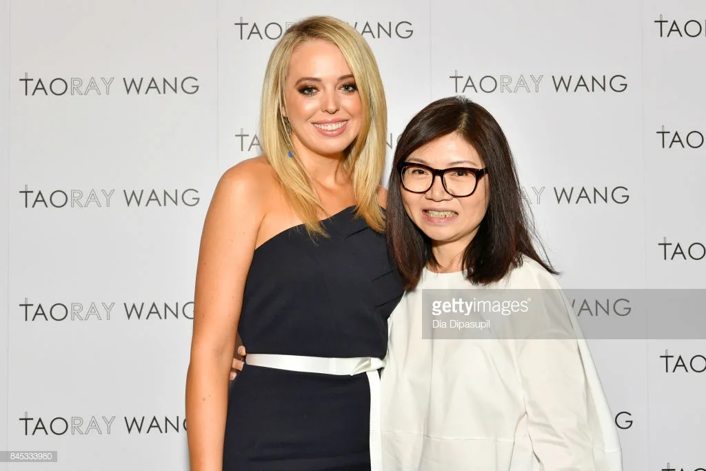 Taoray Wang là một trong những nhà thiết kế yêu thích của Tiffany Trump (Ảnh: Dia Dipasupil)