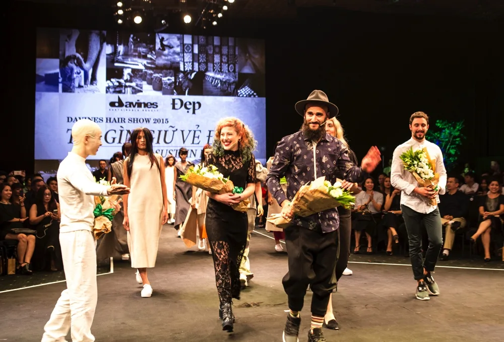 davines hair show 2015