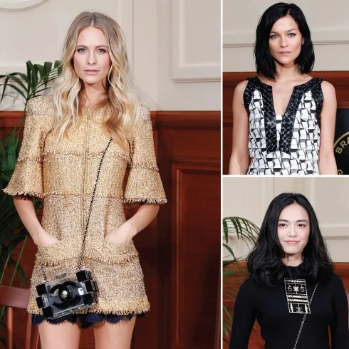 Các khách VIP tham dự show hang ghe dau chanel show