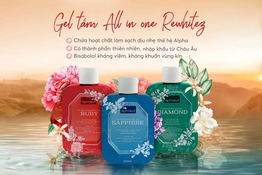 Gel tắm rewhitez làm sạch dịu nhẹ. Gel tắm rewhitez làm sạch dịu nhẹ.