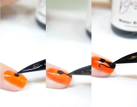 12-Easy-Step-By-Step-Halloween-Nail-Art-Tutorials-For-Beginners-Learners-2014-13
