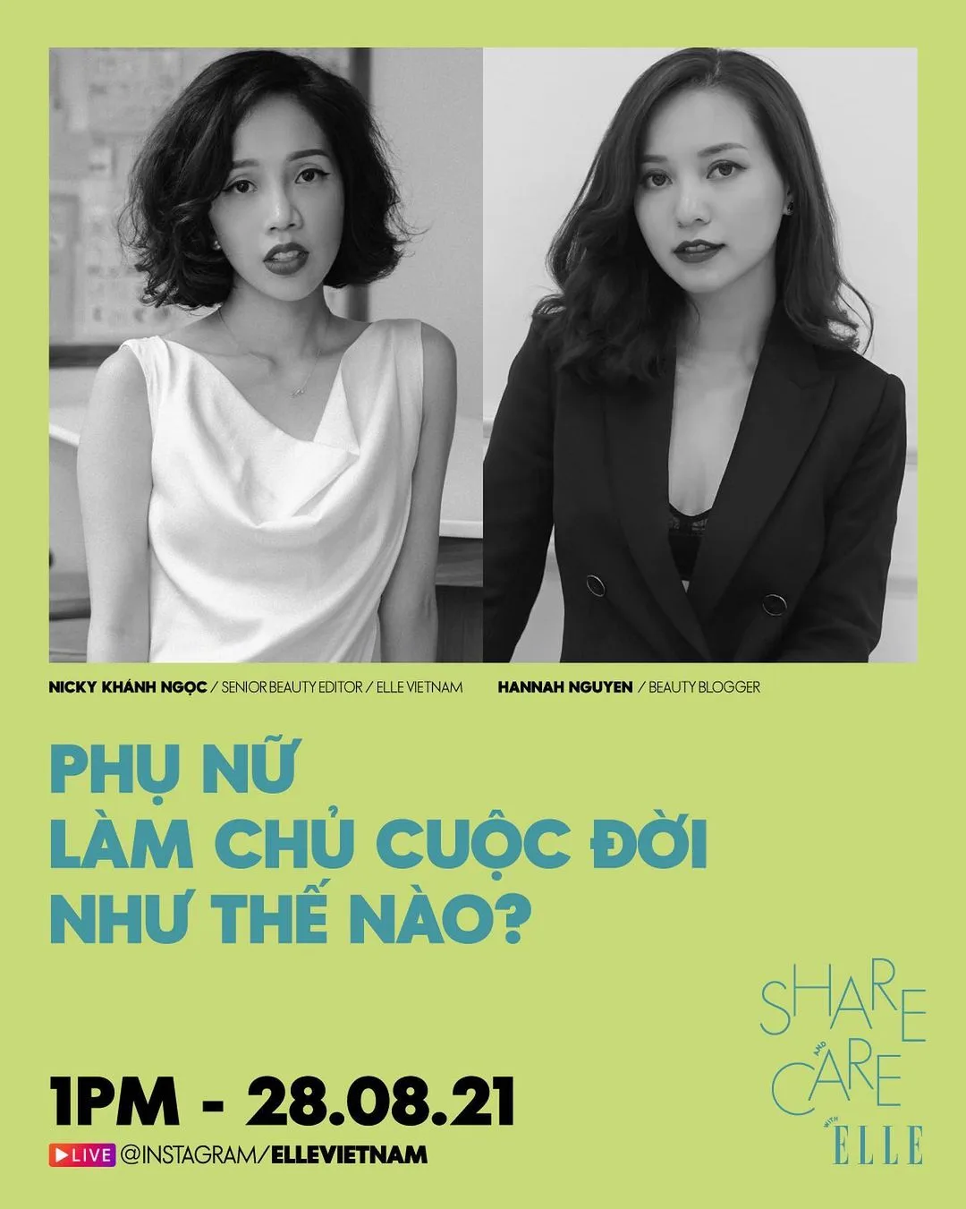 hannah nguyễn trân trọng giá trị tích cực của bản thân