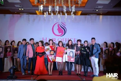 Hair Office 2015 đã thu hút được đông đảo chị em phụ nữ công sở hiện đại tham dự.