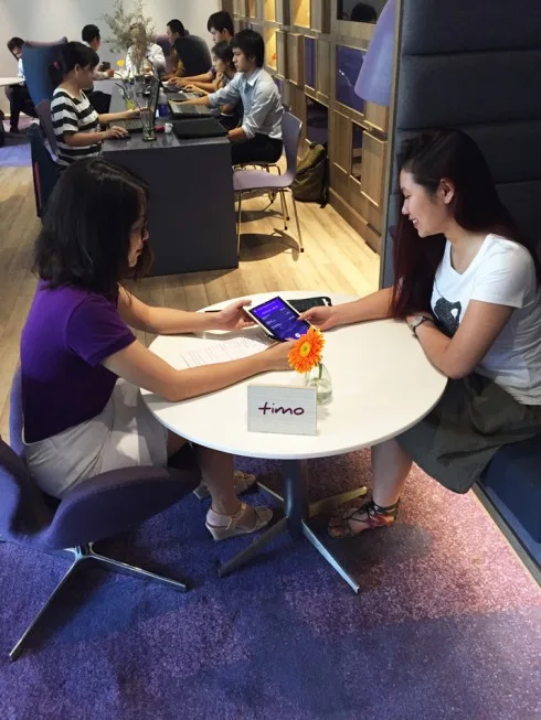 Không gian của tài chính nhưng rất sành điệu