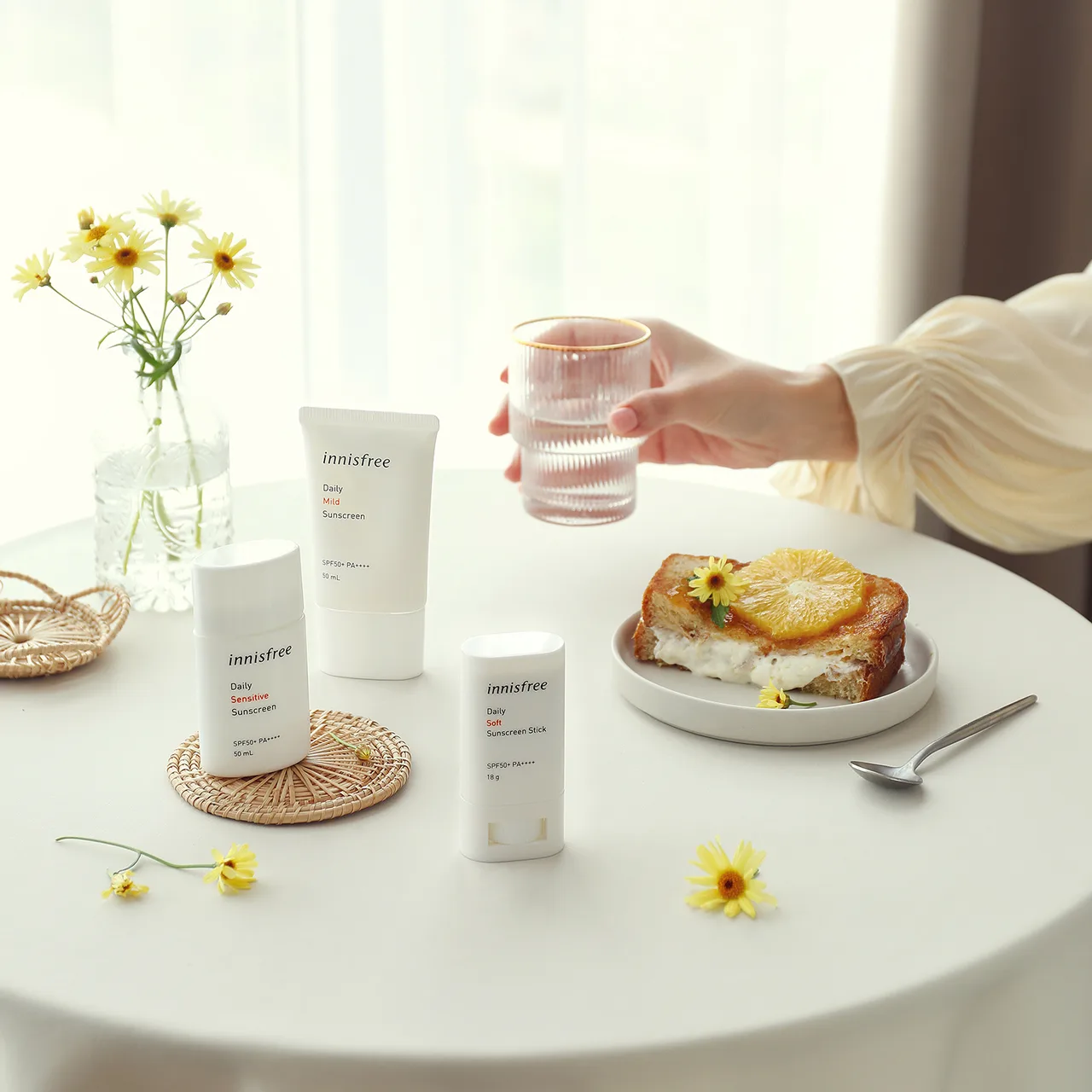 kem chống nắng innisfree daily care hàng ngày