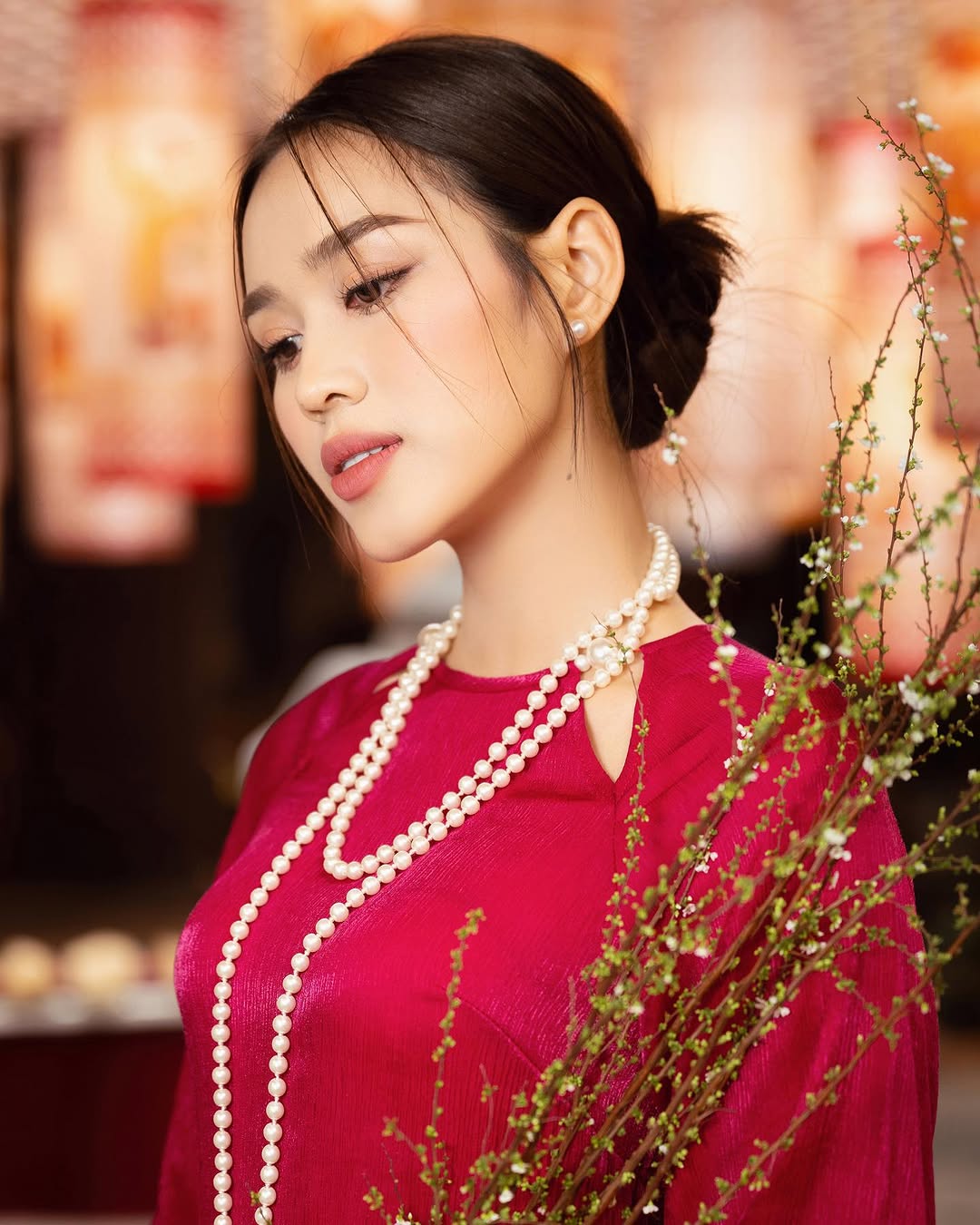 dây chuyền ngọc trai