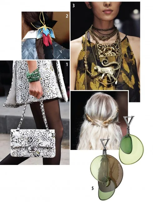 1.Chanel 2.Fendi 3.Lanvin 4.Valentino 5.Louis Vuitton