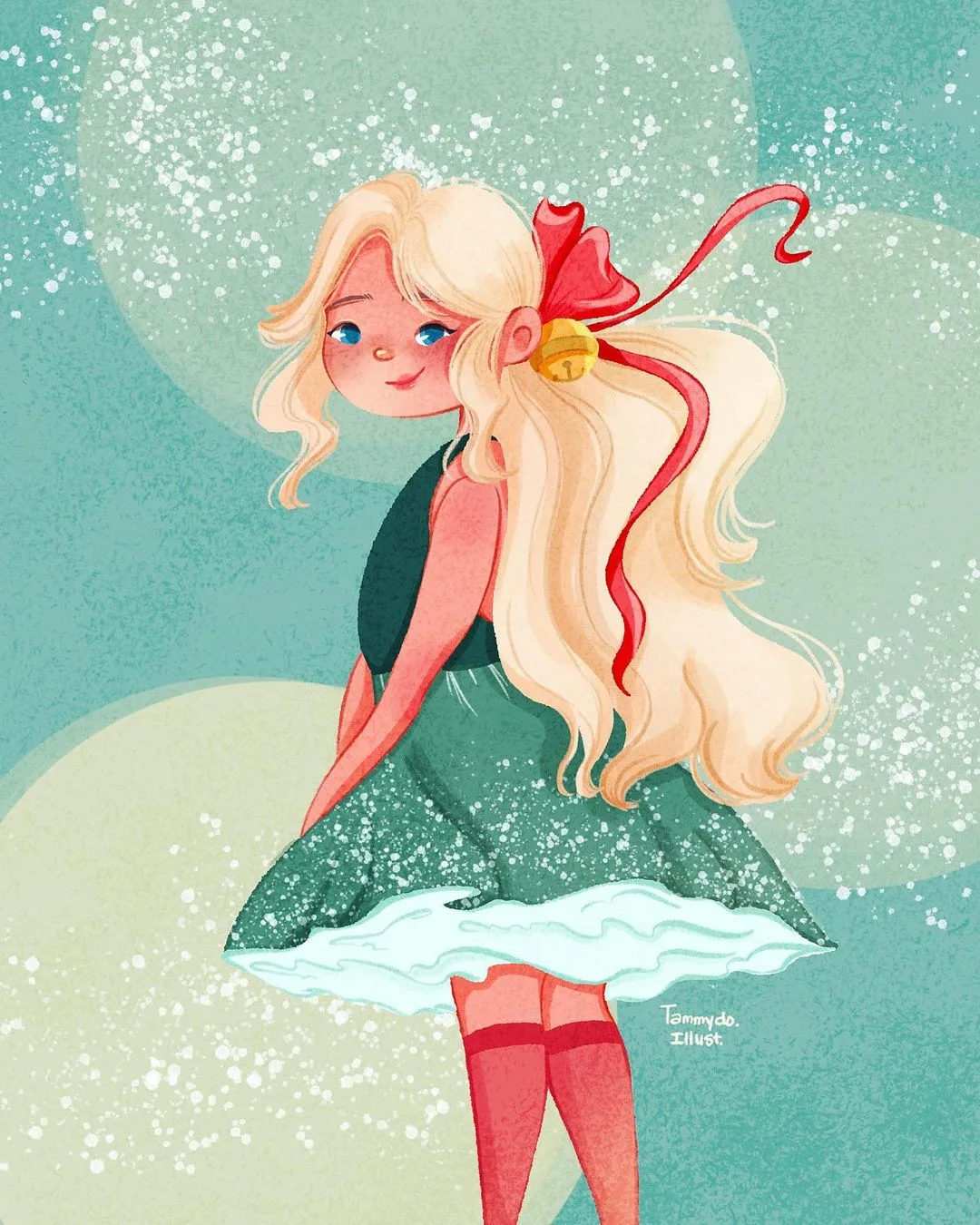 digital painting cô tiên