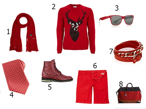 1. Dior Homme - 2.Top man - 3. Topman - 4. Salvatore Ferragemo - 5. Givenchy - 6. Kenzo - 7. Givenchy - 8. Burberry