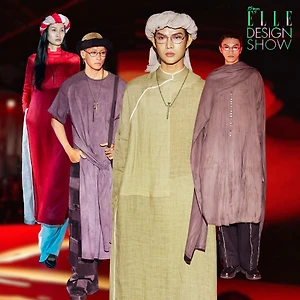 ELLE Design Show 2025: Thời trang bền vững sánh vai di sản thiêng liêng của NTK Nguyễn Hoàng Tú