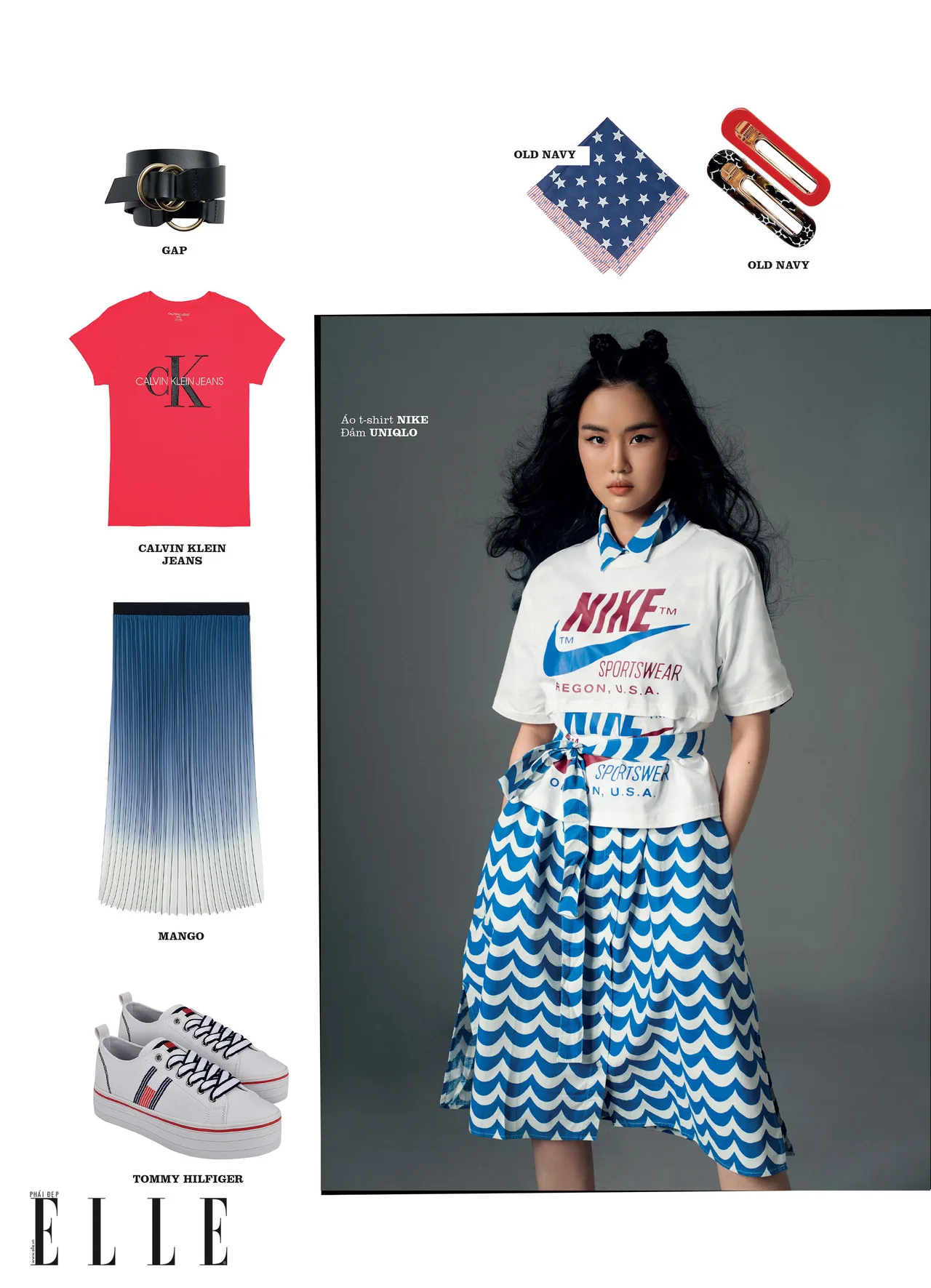 áo T-Shirt dành cho nàng nữ tính áo thun kết hợp với đầm họa tiết