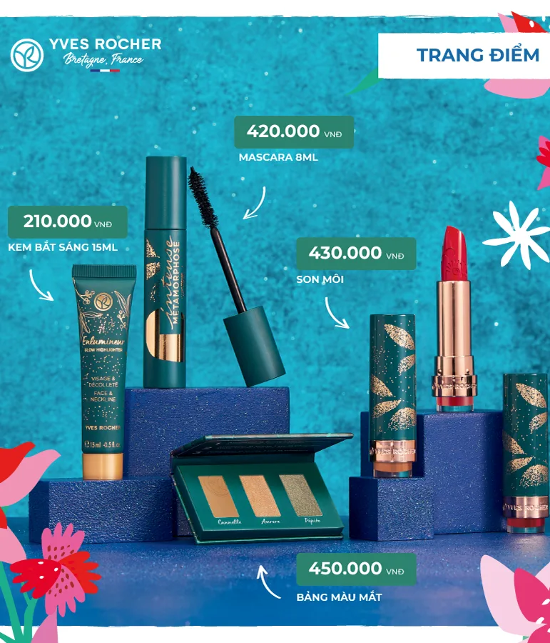 bộ trang điểm Yves Rocher cho bạn gái bộ trang điểm Yves Rocher cho bạn gái