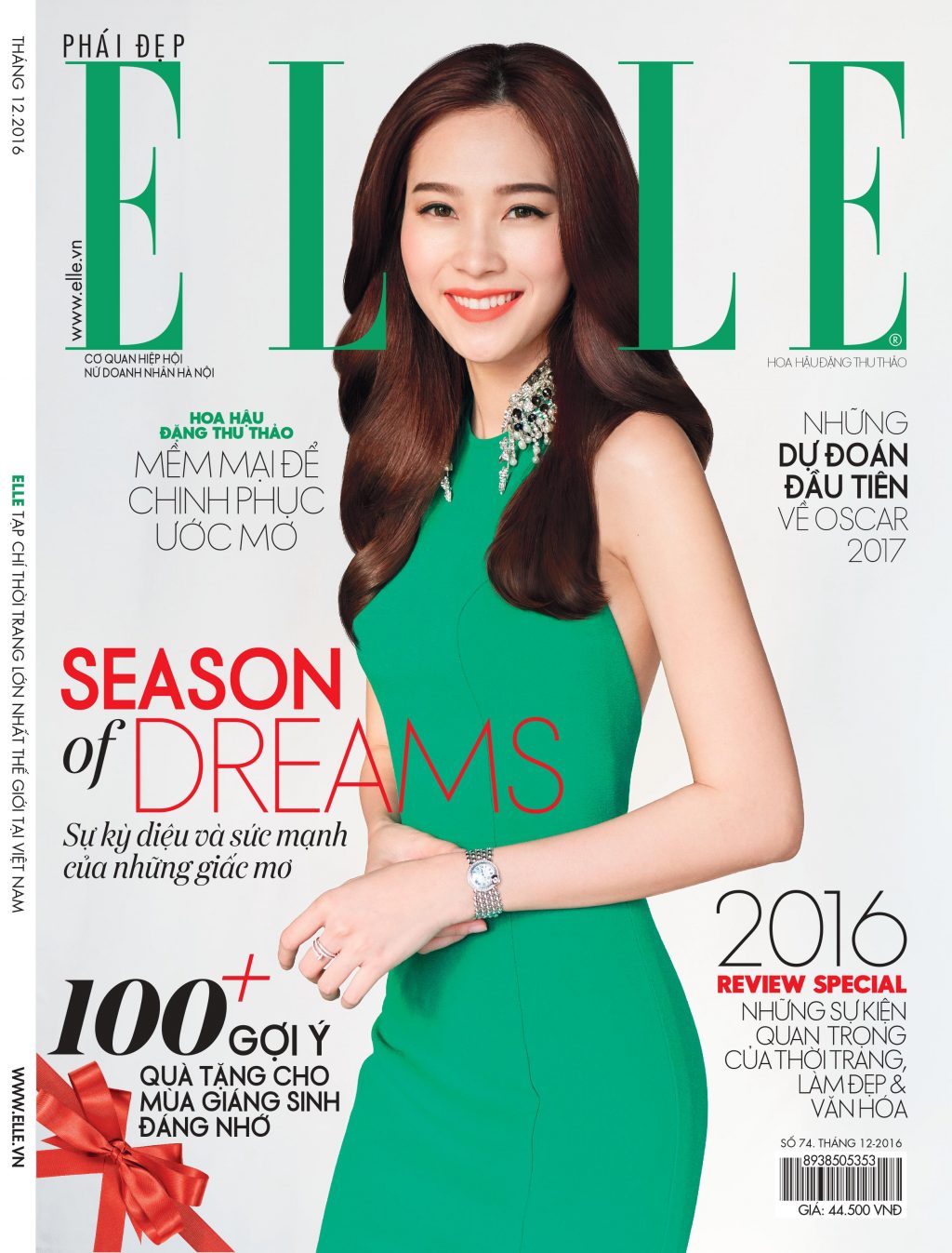 ELLE tháng 12/2016 - Season of dreams - Đặng Thu Thảo