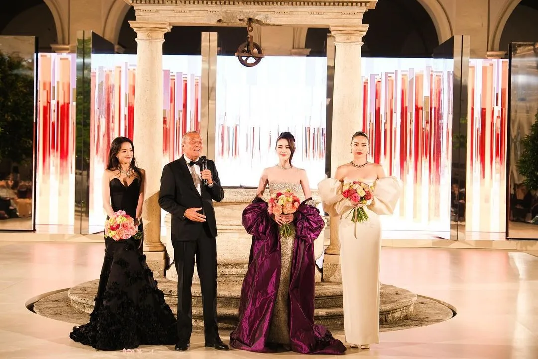 Hồ Ngọc Hà, Thư Kỳ và Mai Davika tại sự kiện Bvlgari