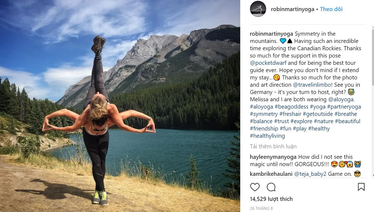 10 tài khoản Instagram truyền cảm hứng cho các tín đồ Yoga 10 tài khoản Instagram truyền cảm hứng cho các tín đồ Yoga