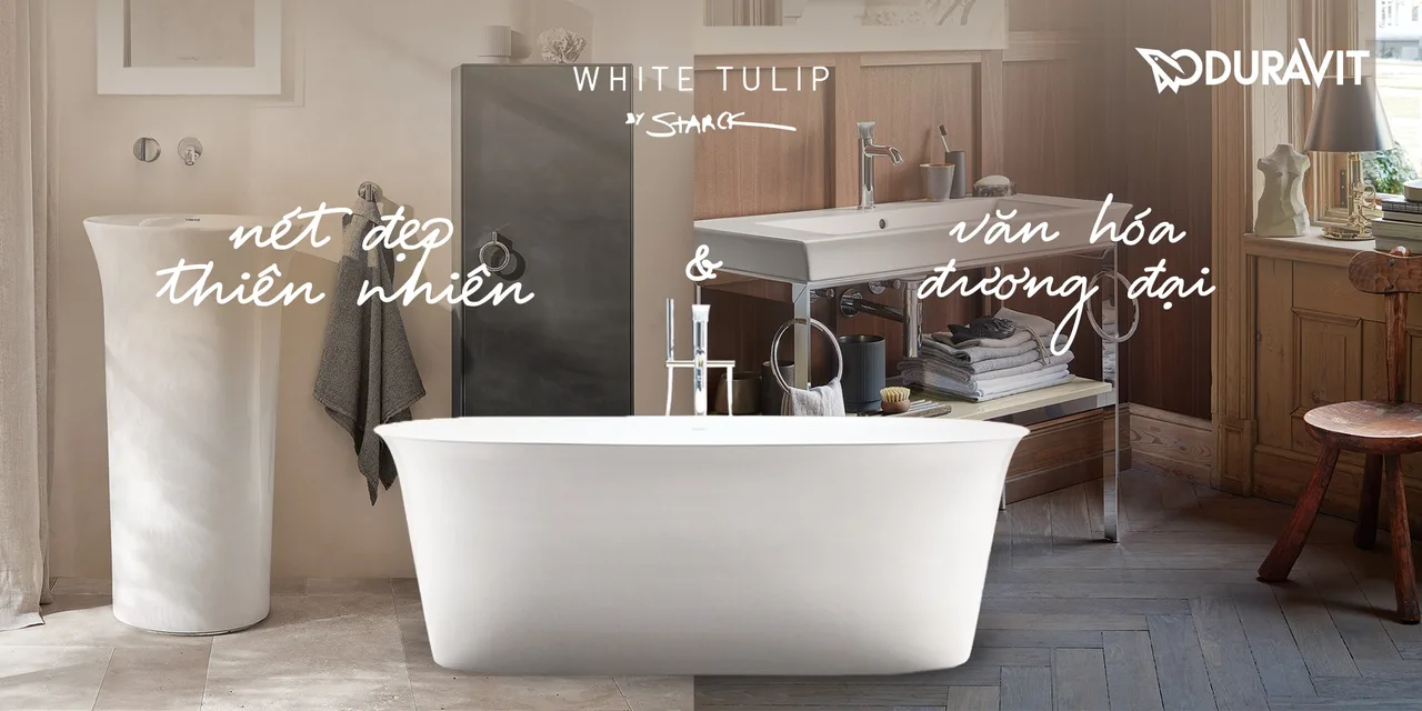 Nhà tắm hiện đại của Duravit