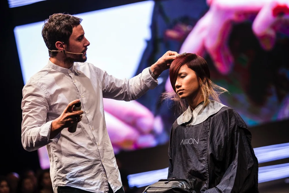 davines hair show 2015