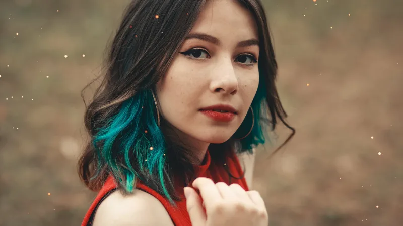 Phương pháp chăm sóc tóc nhuộm hiệu quả với dầu gội tím. dầu gội tím - xanh lá 1