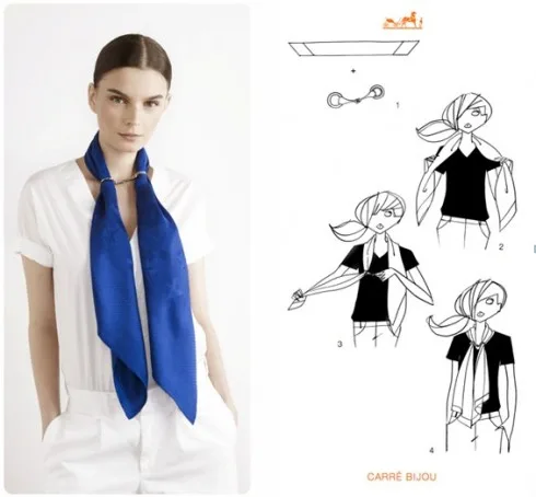cach that khan lua hermes 18 elle vn