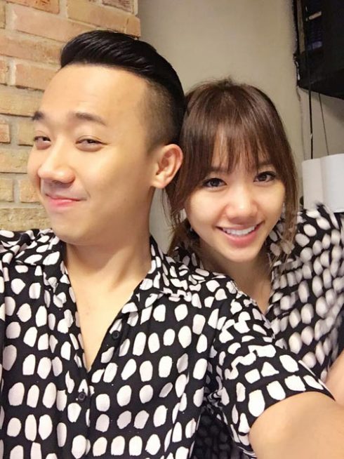 trấn thành và hari won
