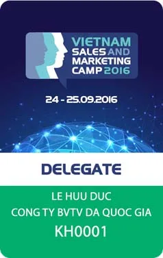 Thẻ tham dự VSMCamp